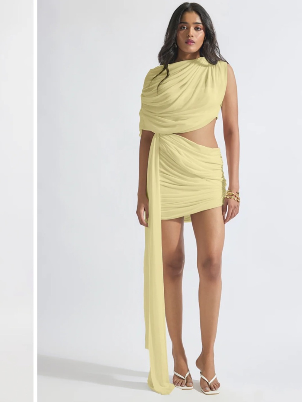 deme by gabriella adelina dress yellow